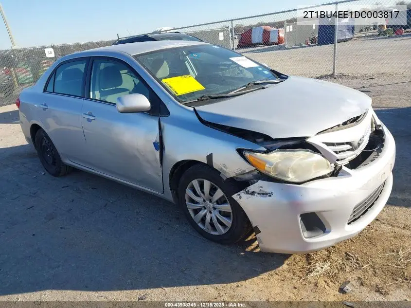 2T1BU4EE1DC003817 2013 Toyota Corolla Le
