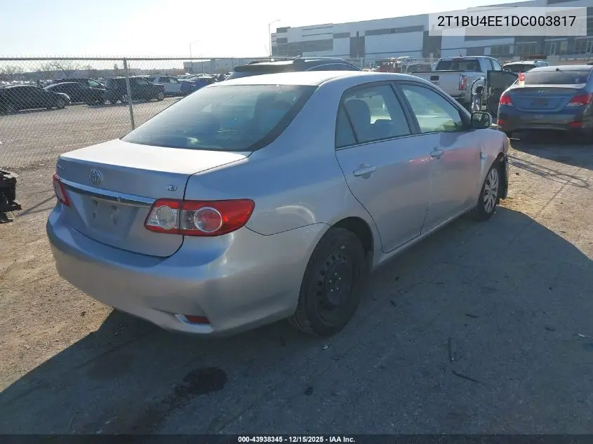 2T1BU4EE1DC003817 2013 Toyota Corolla Le