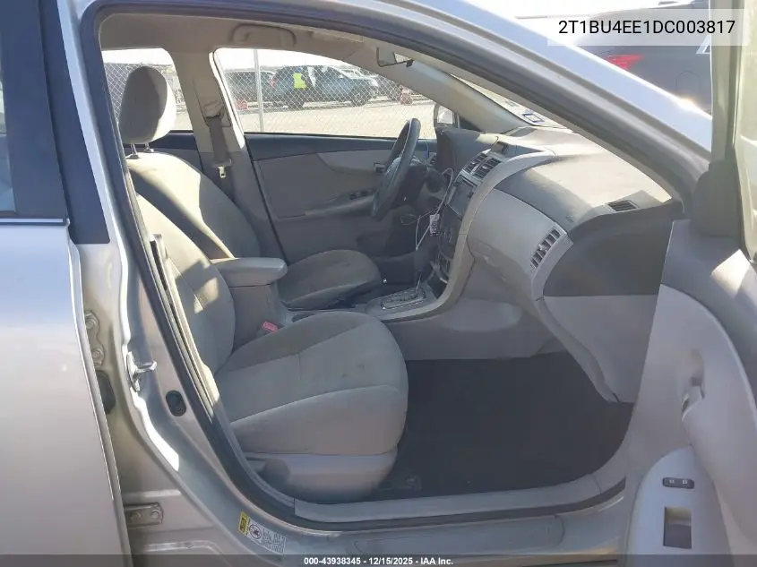 2T1BU4EE1DC003817 2013 Toyota Corolla Le