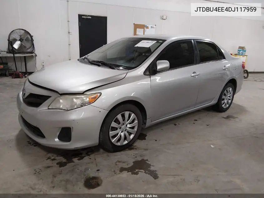 JTDBU4EE4DJ117959 2013 Toyota Corolla Le