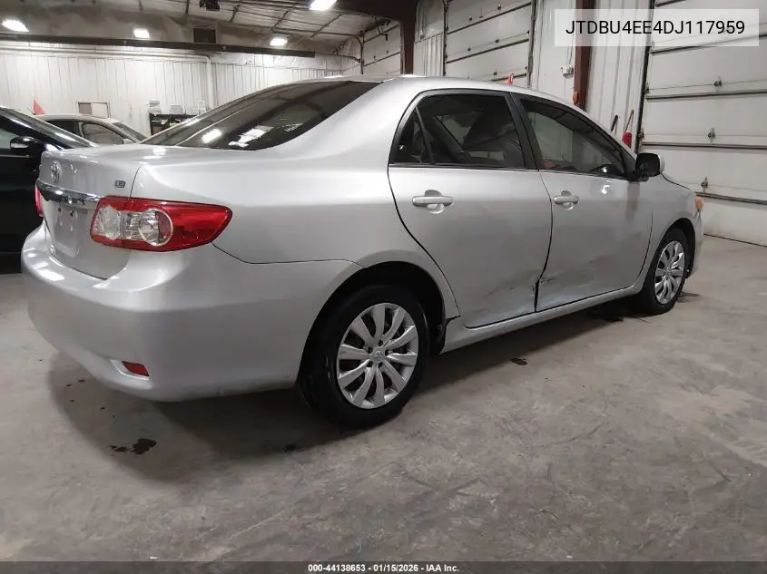 JTDBU4EE4DJ117959 2013 Toyota Corolla Le