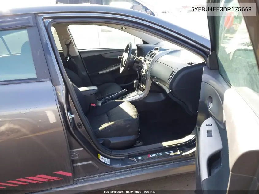 5YFBU4EE3DP175668 2013 Toyota Corolla S