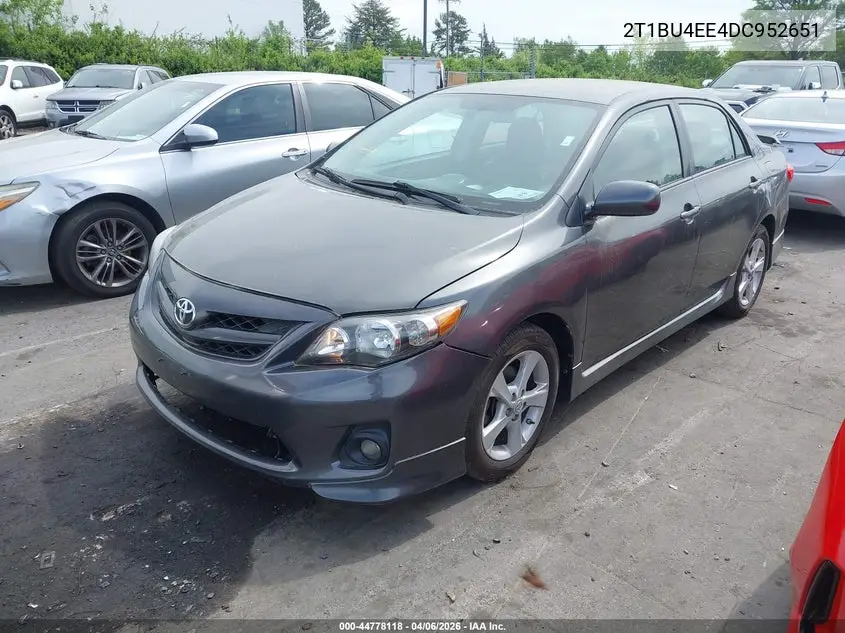 2T1BU4EE4DC952651 2013 Toyota Corolla S