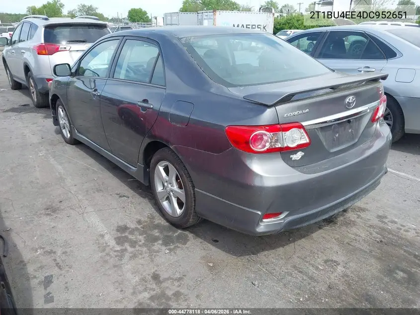 2T1BU4EE4DC952651 2013 Toyota Corolla S