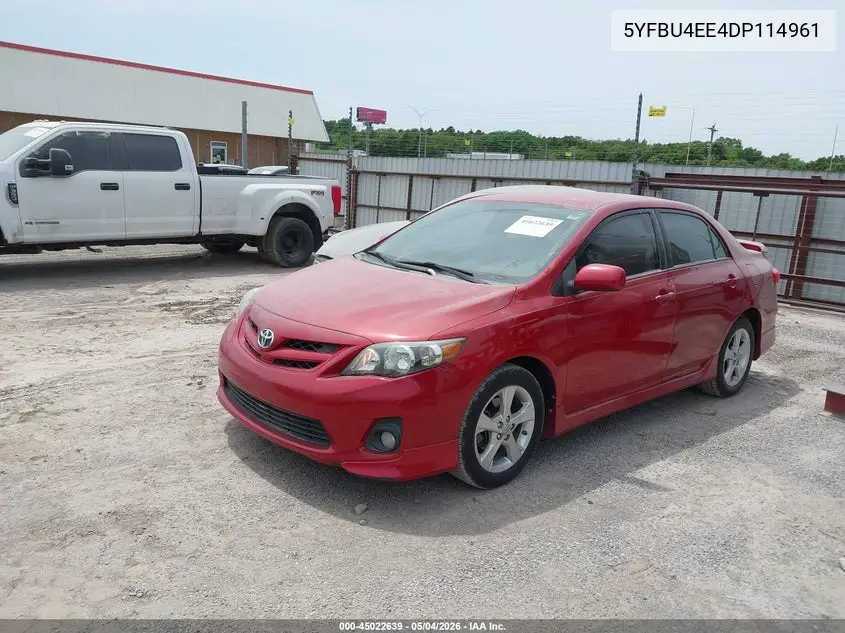 5YFBU4EE4DP114961 2013 Toyota Corolla S