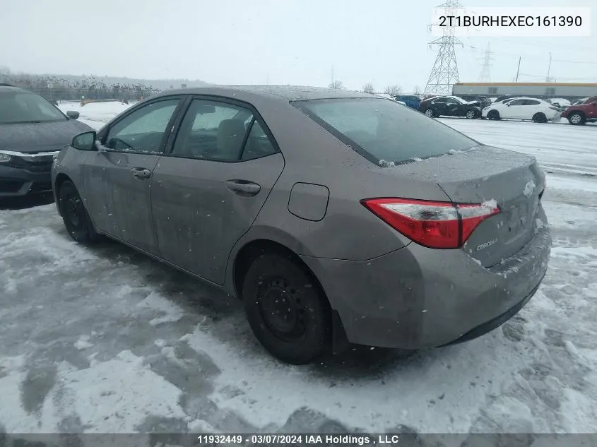 2T1BURHEXEC161390 2014 Toyota Corolla