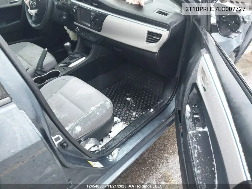 2T1BPRHE7EC007727 2014 Toyota Corolla