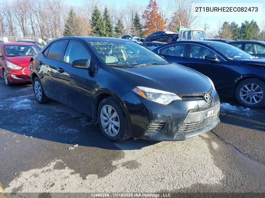 2T1BURHE2EC082473 2014 Toyota Corolla