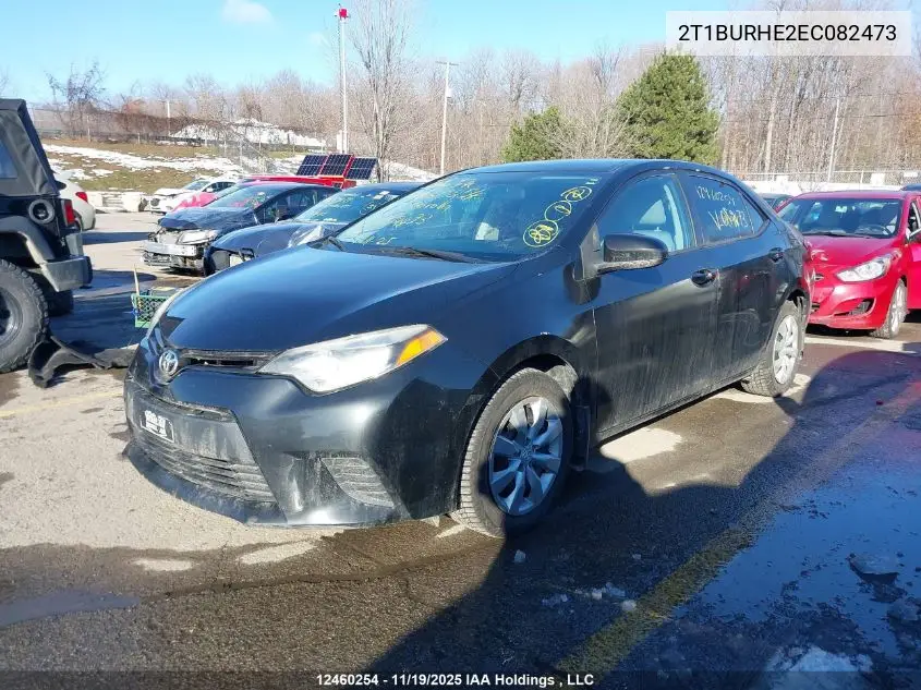 2T1BURHE2EC082473 2014 Toyota Corolla