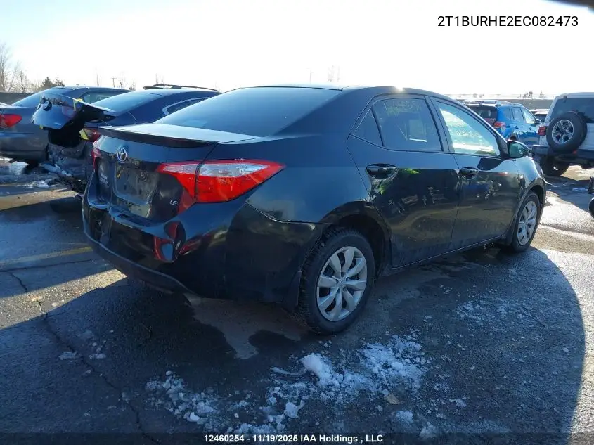 2T1BURHE2EC082473 2014 Toyota Corolla