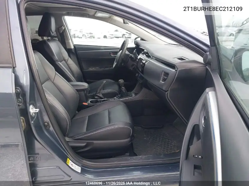 2T1BURHE8EC212109 2014 Toyota Corolla L/Le/Le Pls/Prm/S/S Pls