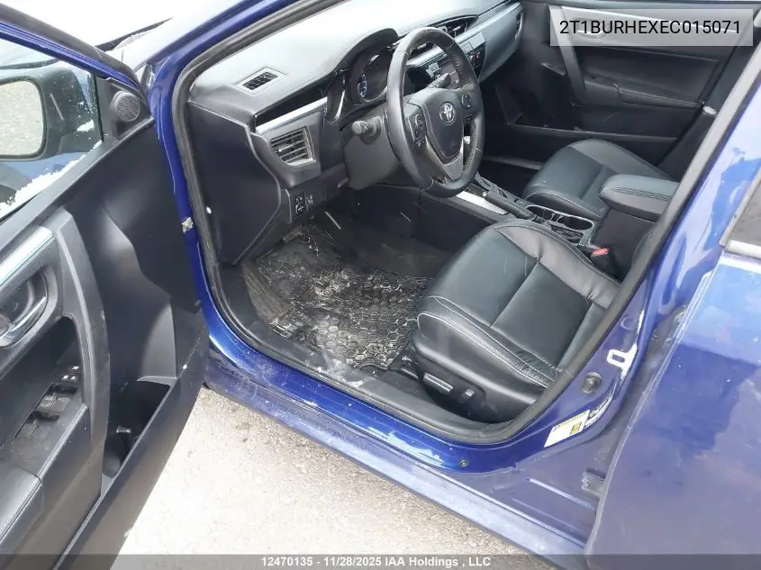 2T1BURHEXEC015071 2014 Toyota Corolla S