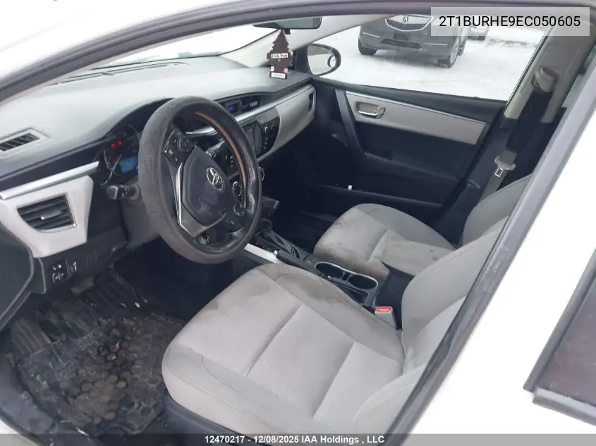 2T1BURHE9EC050605 2014 Toyota Corolla Le