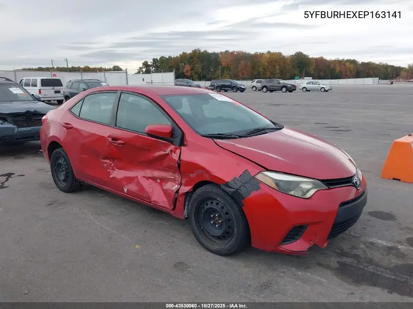 5YFBURHEXEP163141 2014 Toyota Corolla Le