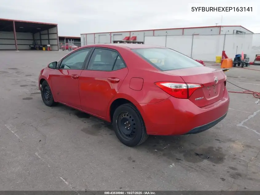5YFBURHEXEP163141 2014 Toyota Corolla Le
