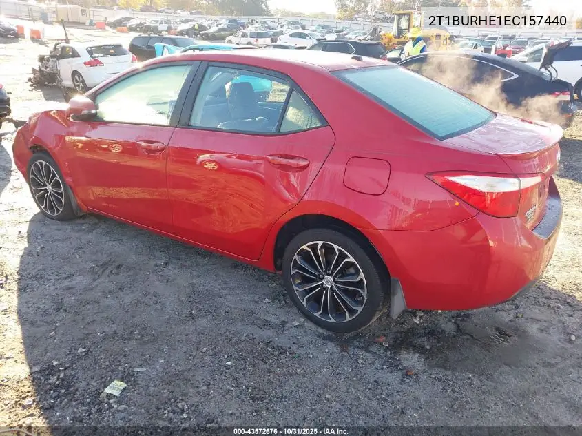 2T1BURHE1EC157440 2014 Toyota Corolla S Plus