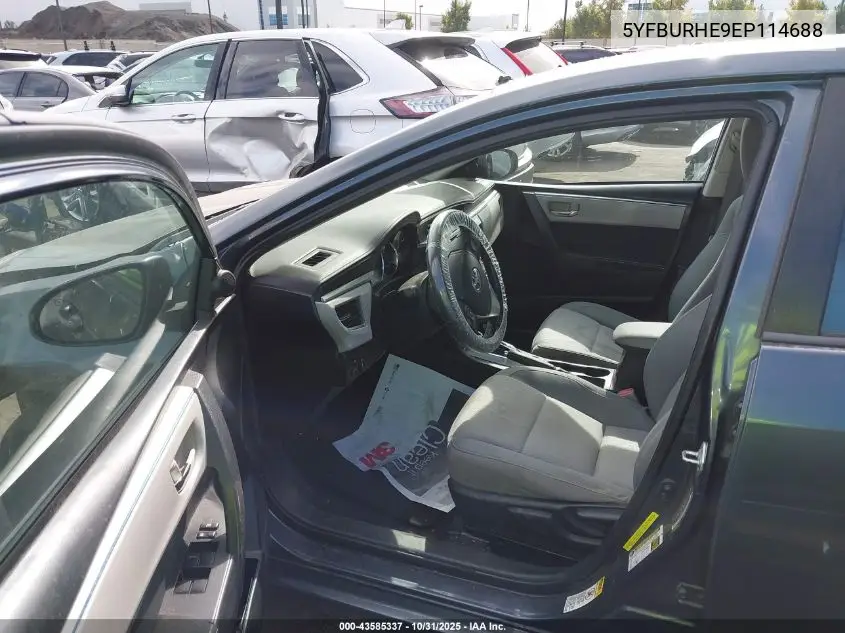 5YFBURHE9EP114688 2014 Toyota Corolla Le