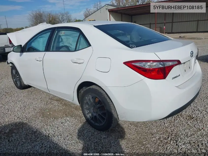 5YFBURHE8EP108185 2014 Toyota Corolla Le Plus