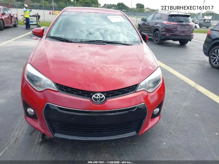 2T1BURHEXEC161017 2014 Toyota Corolla S Plus