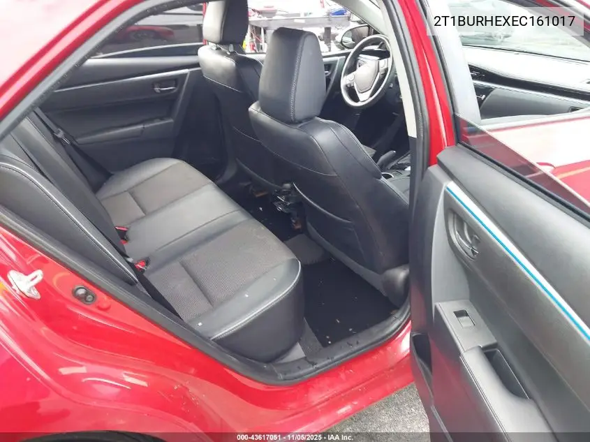 2T1BURHEXEC161017 2014 Toyota Corolla S Plus
