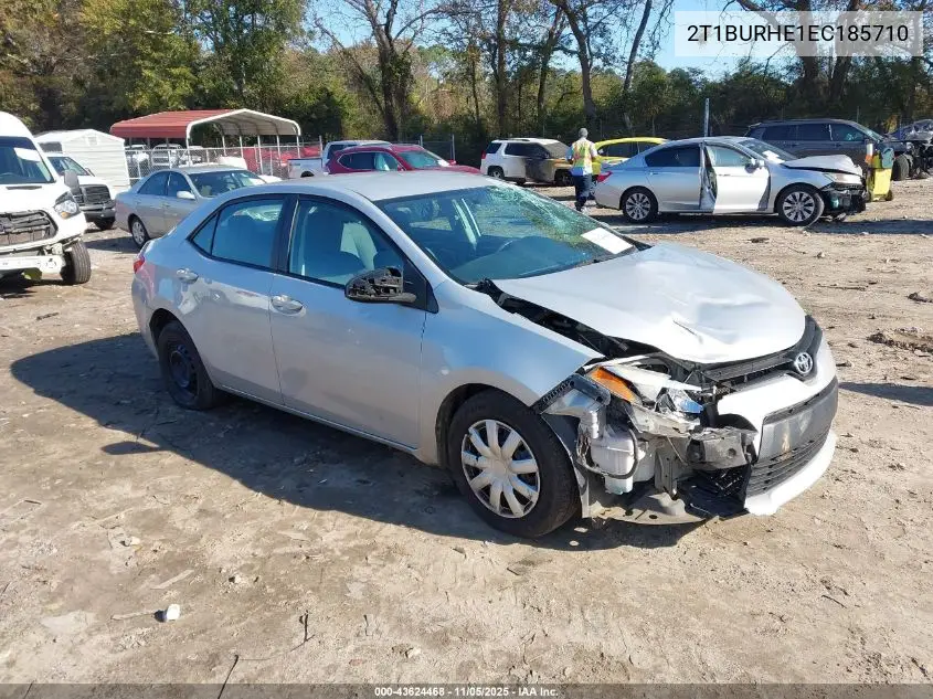 2T1BURHE1EC185710 2014 Toyota Corolla L