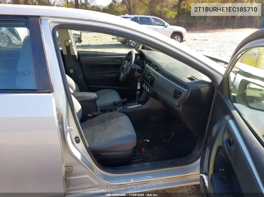 2T1BURHE1EC185710 2014 Toyota Corolla L