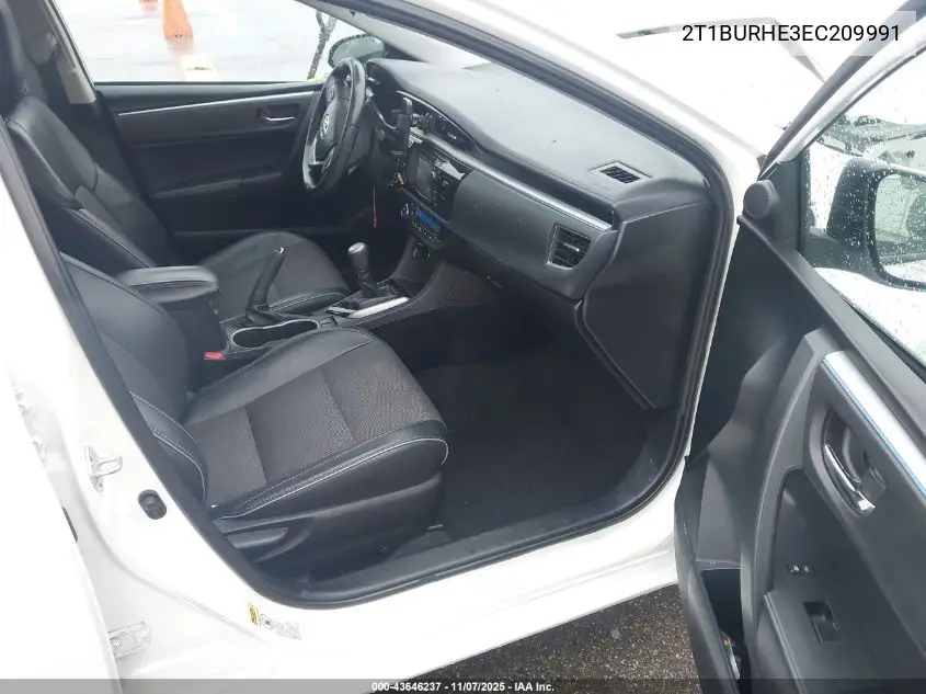 2T1BURHE3EC209991 2014 Toyota Corolla S Plus