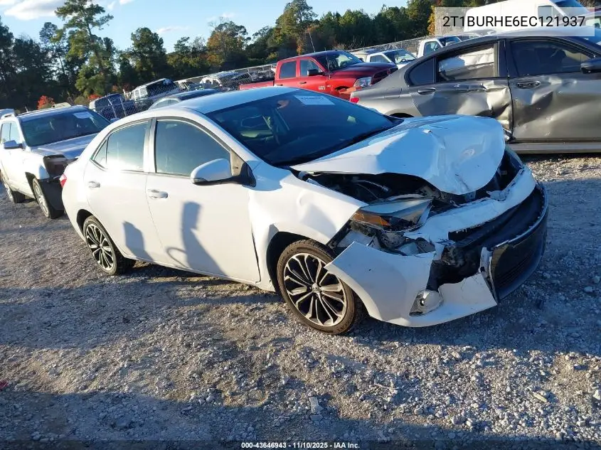 2T1BURHE6EC121937 2014 Toyota Corolla S Plus