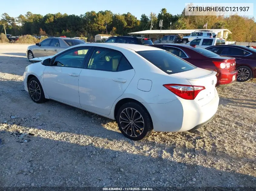 2T1BURHE6EC121937 2014 Toyota Corolla S Plus