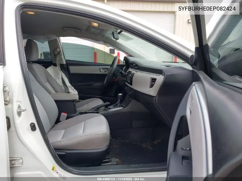 5YFBURHE0EP082424 2014 Toyota Corolla Le