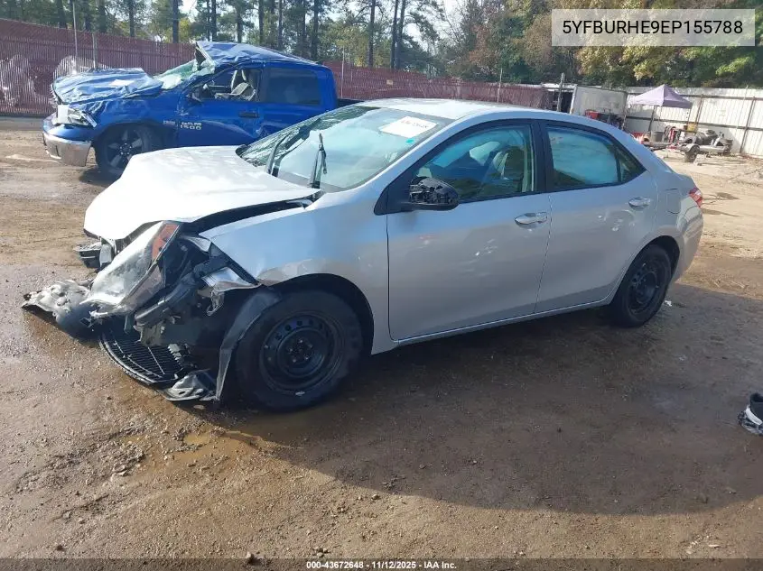 5YFBURHE9EP155788 2014 Toyota Corolla L