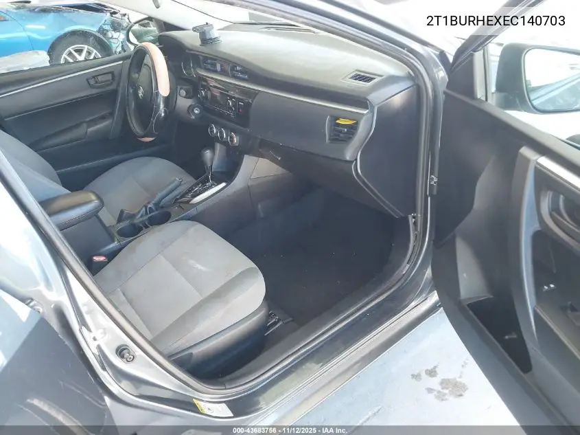 2T1BURHEXEC140703 2014 Toyota Corolla L