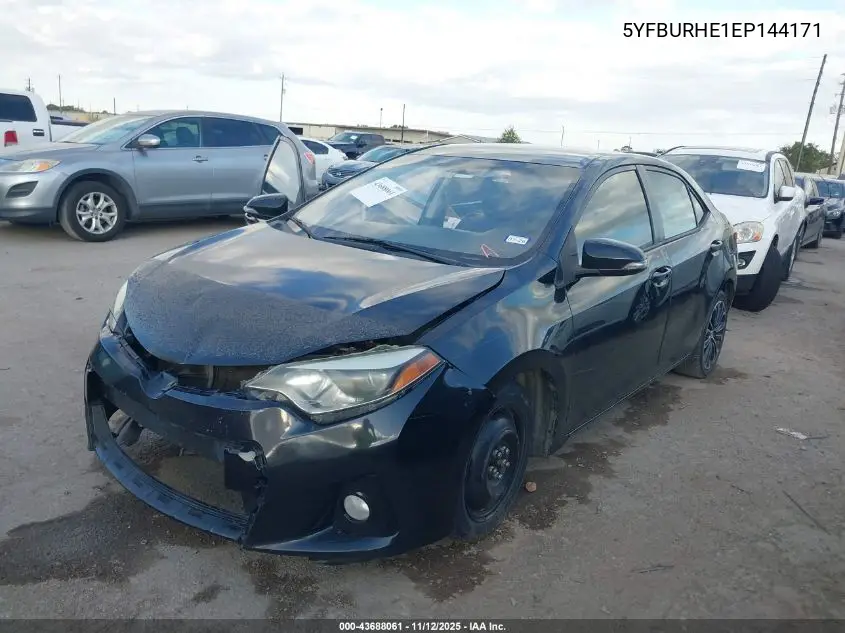 5YFBURHE1EP144171 2014 Toyota Corolla S Plus