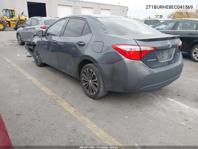 2T1BURHE8EC041569 2014 Toyota Corolla S Plus