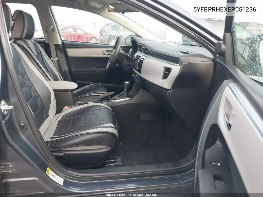5YFBPRHEXEP051236 2014 Toyota Corolla Le Eco Plus