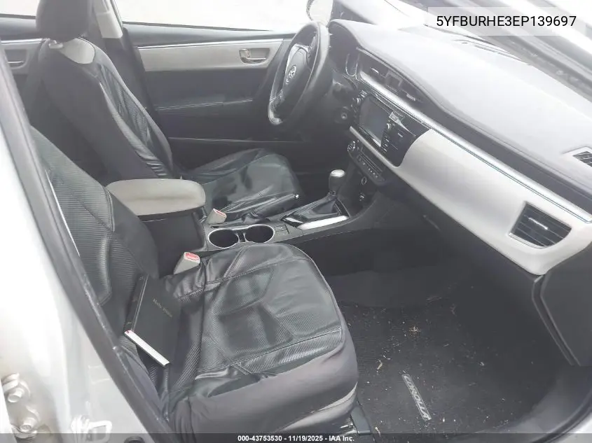 5YFBURHE3EP139697 2014 Toyota Corolla Le