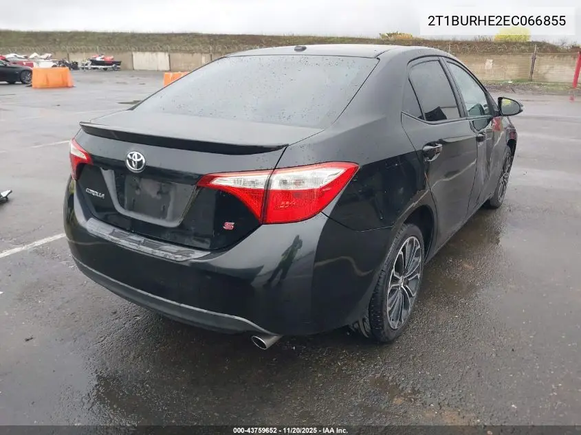 2T1BURHE2EC066855 2014 Toyota Corolla S Plus