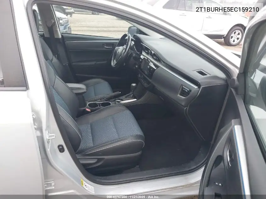 2T1BURHE5EC159210 2014 Toyota Corolla S Plus