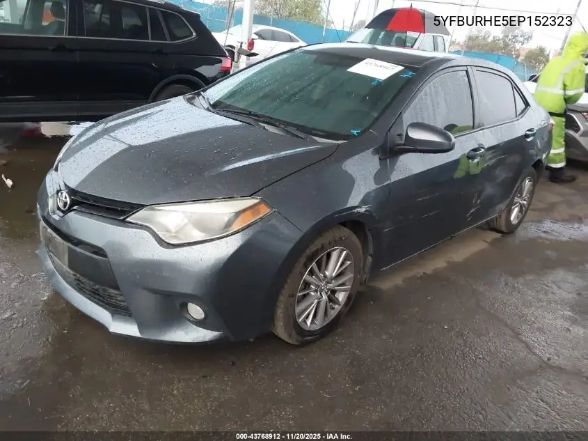 5YFBURHE5EP152323 2014 Toyota Corolla Le Plus