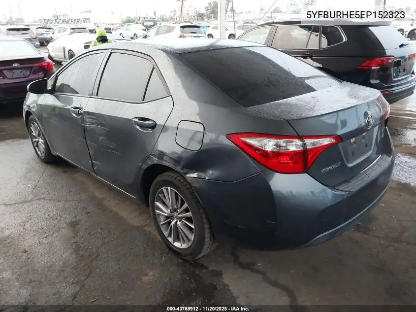 5YFBURHE5EP152323 2014 Toyota Corolla Le Plus