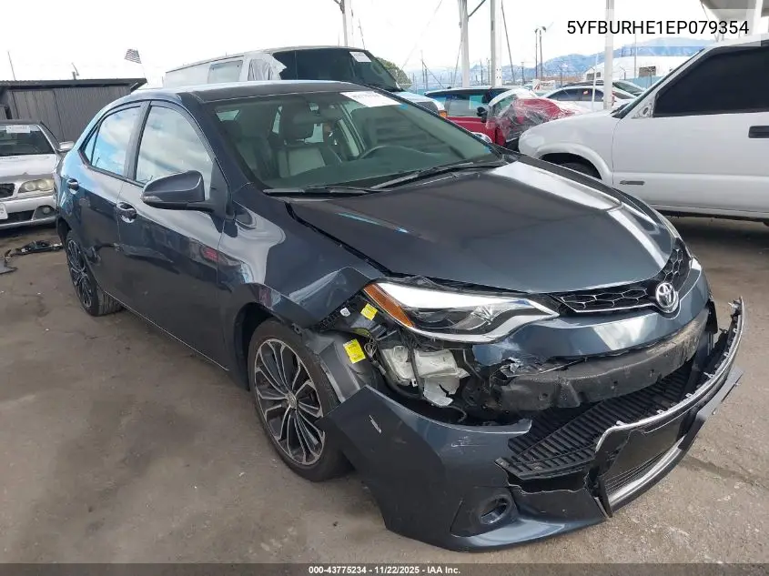 5YFBURHE1EP079354 2014 Toyota Corolla S Plus