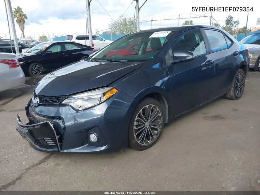 5YFBURHE1EP079354 2014 Toyota Corolla S Plus