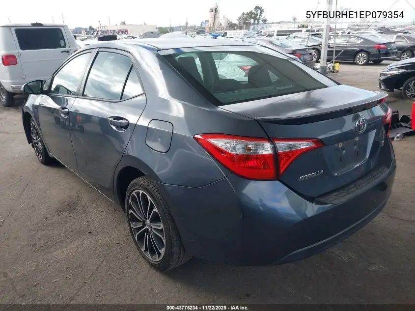 5YFBURHE1EP079354 2014 Toyota Corolla S Plus
