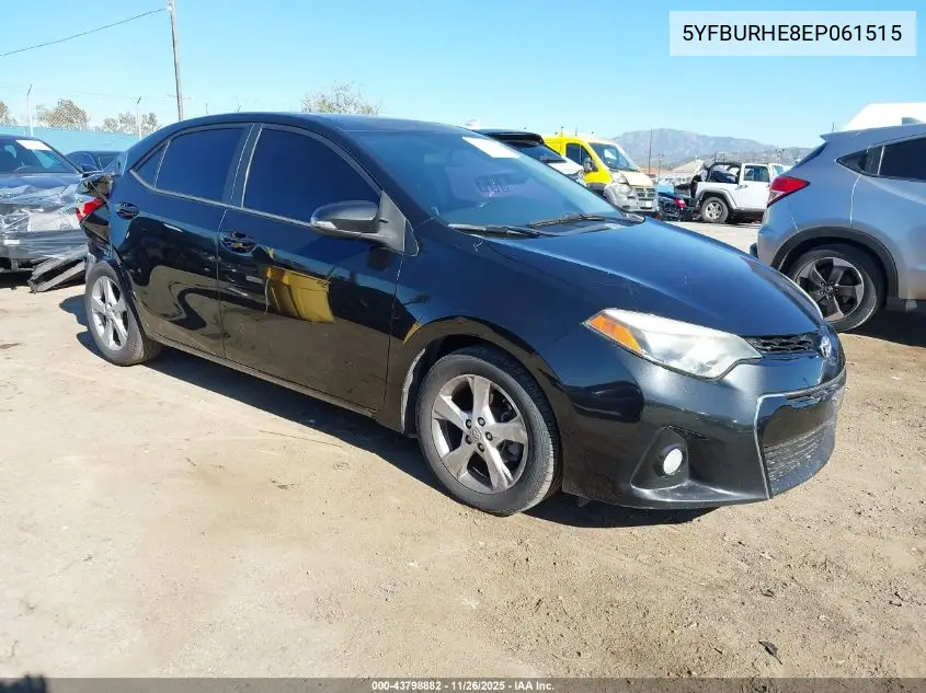 5YFBURHE8EP061515 2014 Toyota Corolla S Plus