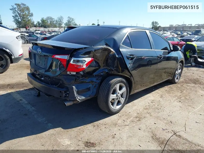 5YFBURHE8EP061515 2014 Toyota Corolla S Plus