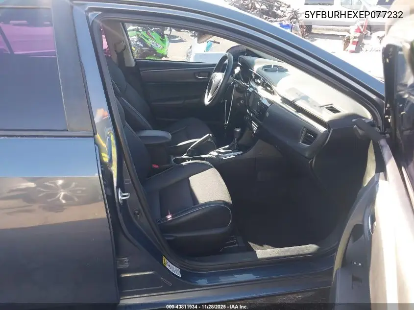 5YFBURHEXEP077232 2014 Toyota Corolla S Plus