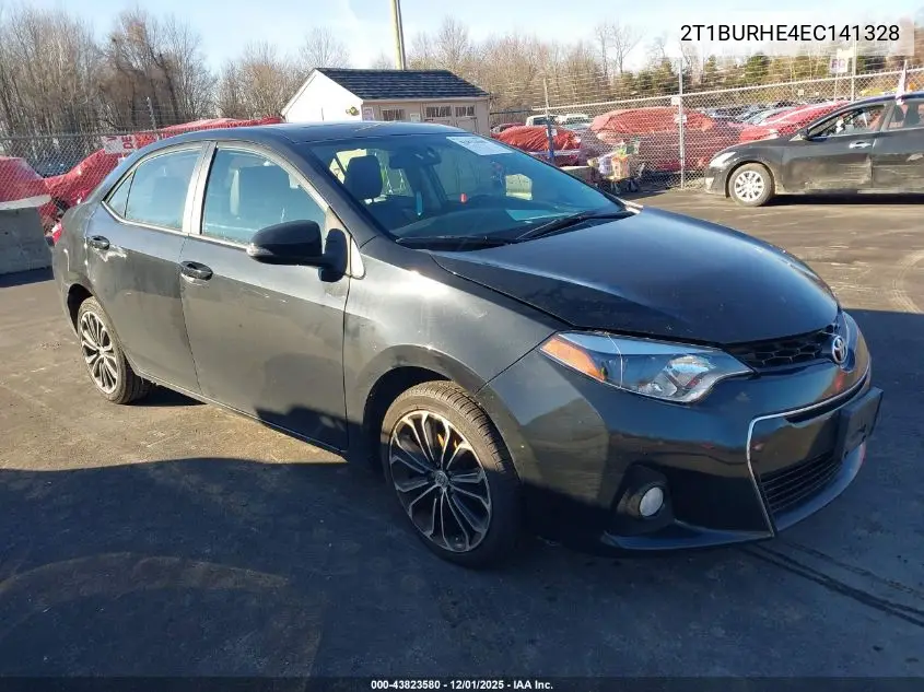 2T1BURHE4EC141328 2014 Toyota Corolla S Plus