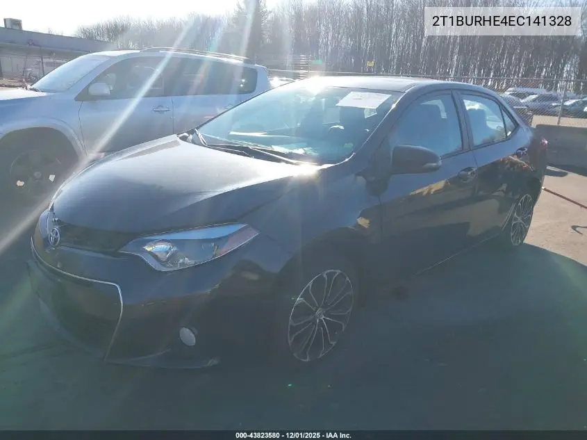 2T1BURHE4EC141328 2014 Toyota Corolla S Plus