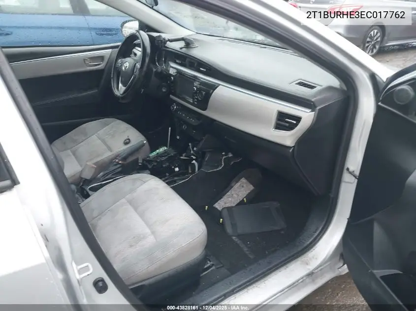 2T1BURHE3EC017762 2014 Toyota Corolla Le