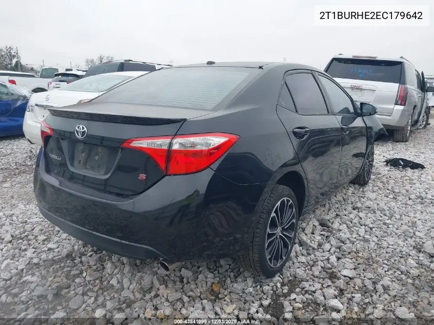 2T1BURHE2EC179642 2014 Toyota Corolla S Premium